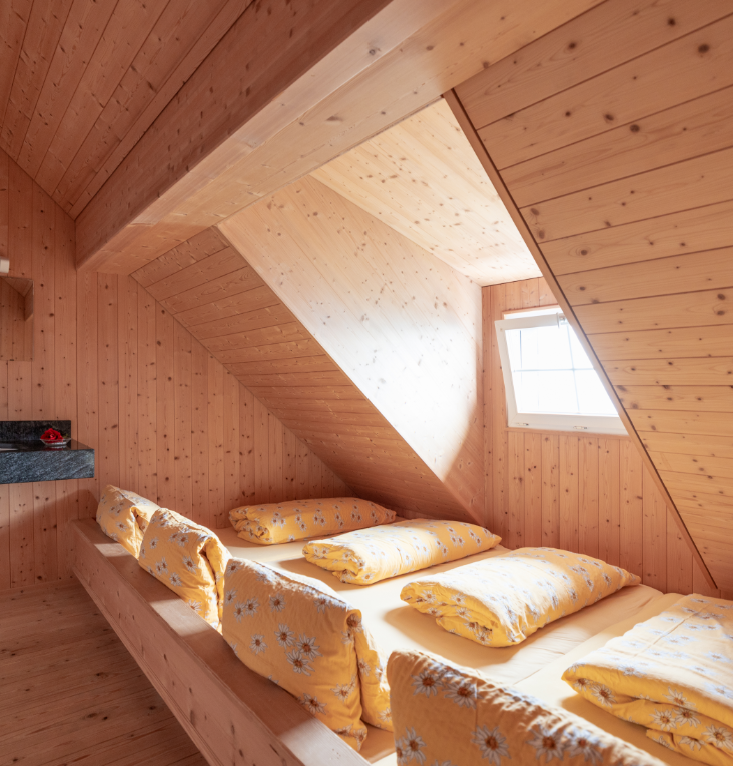 übernachten, Dreibettzimmer