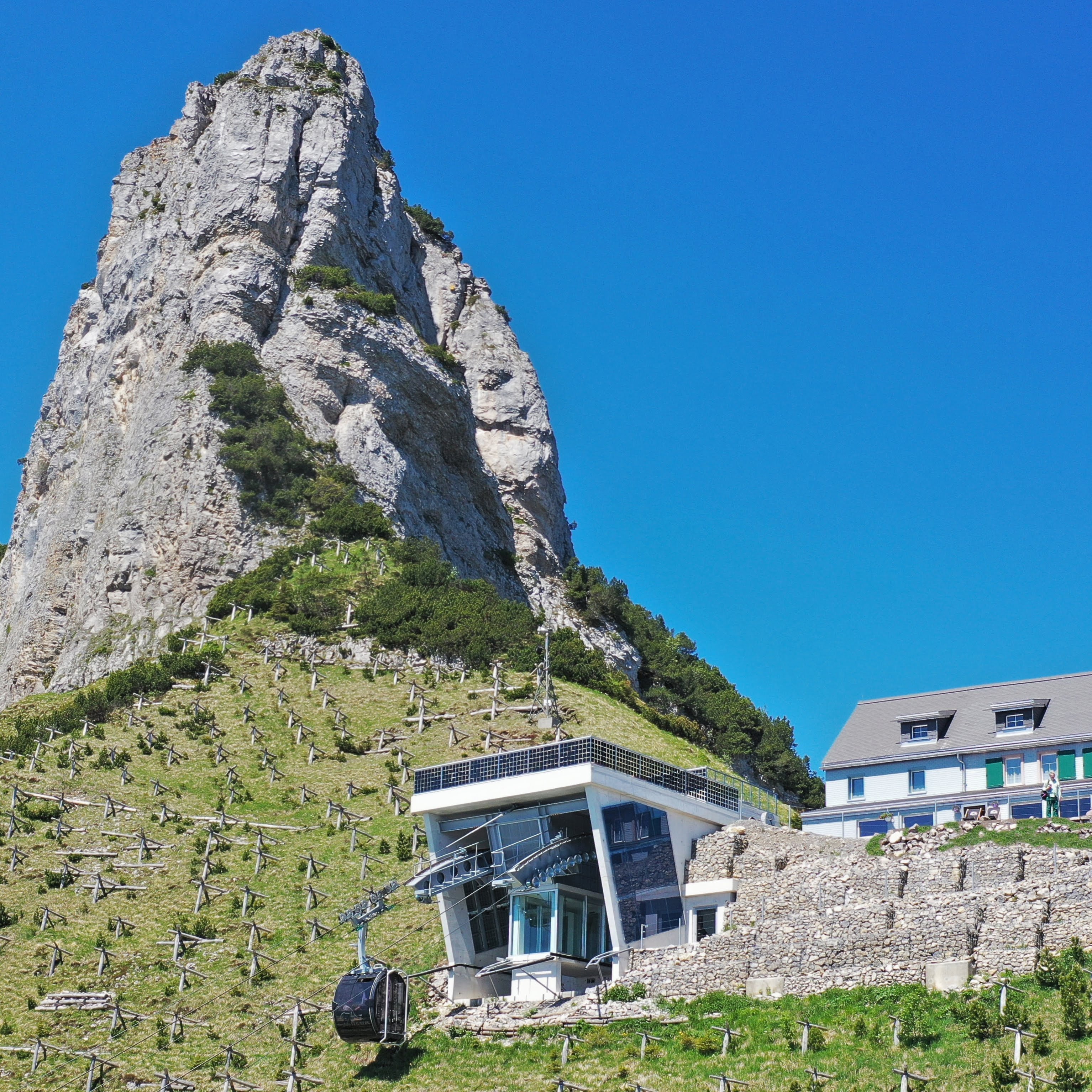 Bergstation der Staubernbahn