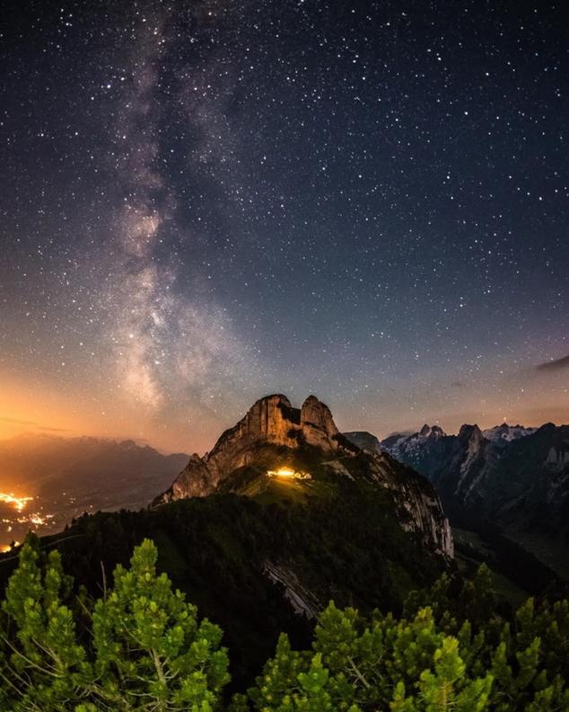 Sternenhimmel über der Staubern